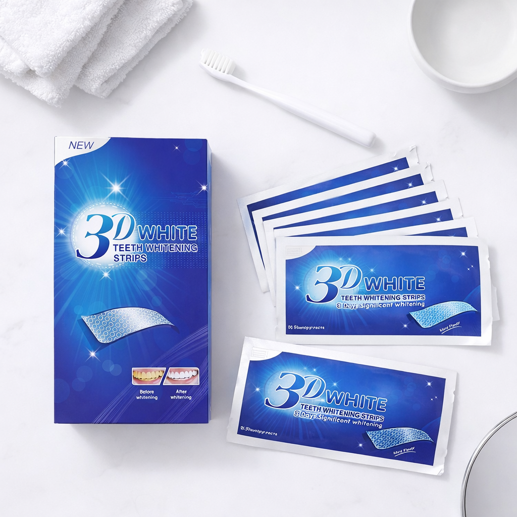 Tiras Blanqueadoras Dentales 3D | Sonrisa Más Blanca desde Casa