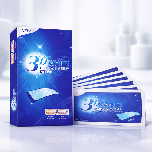 Tiras Blanqueadoras Dentales 3D | Sonrisa Más Blanca desde Casa
