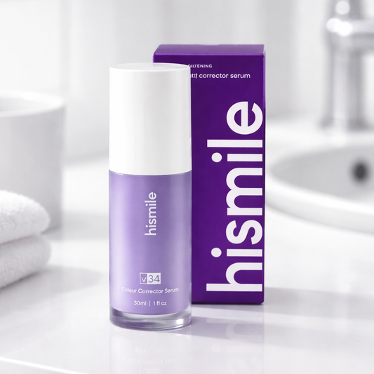 Hismile V34 Corrector Dental Morado Original | Dientes Más Blancos al Instante